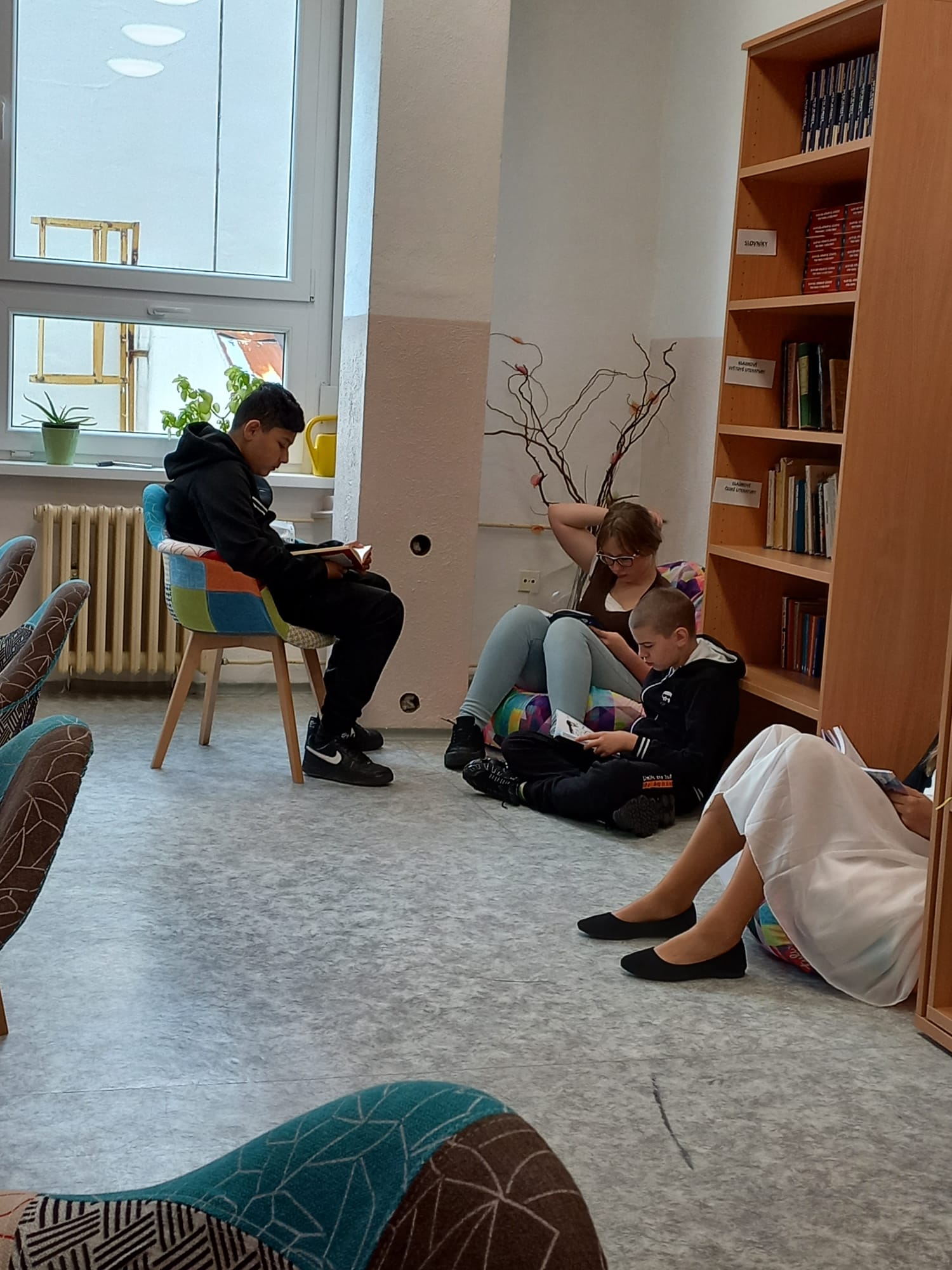 Čtenářské dílny v 6. A